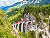 Most Landwasserviaduct - cyklistické zájezdy do Švýcarska